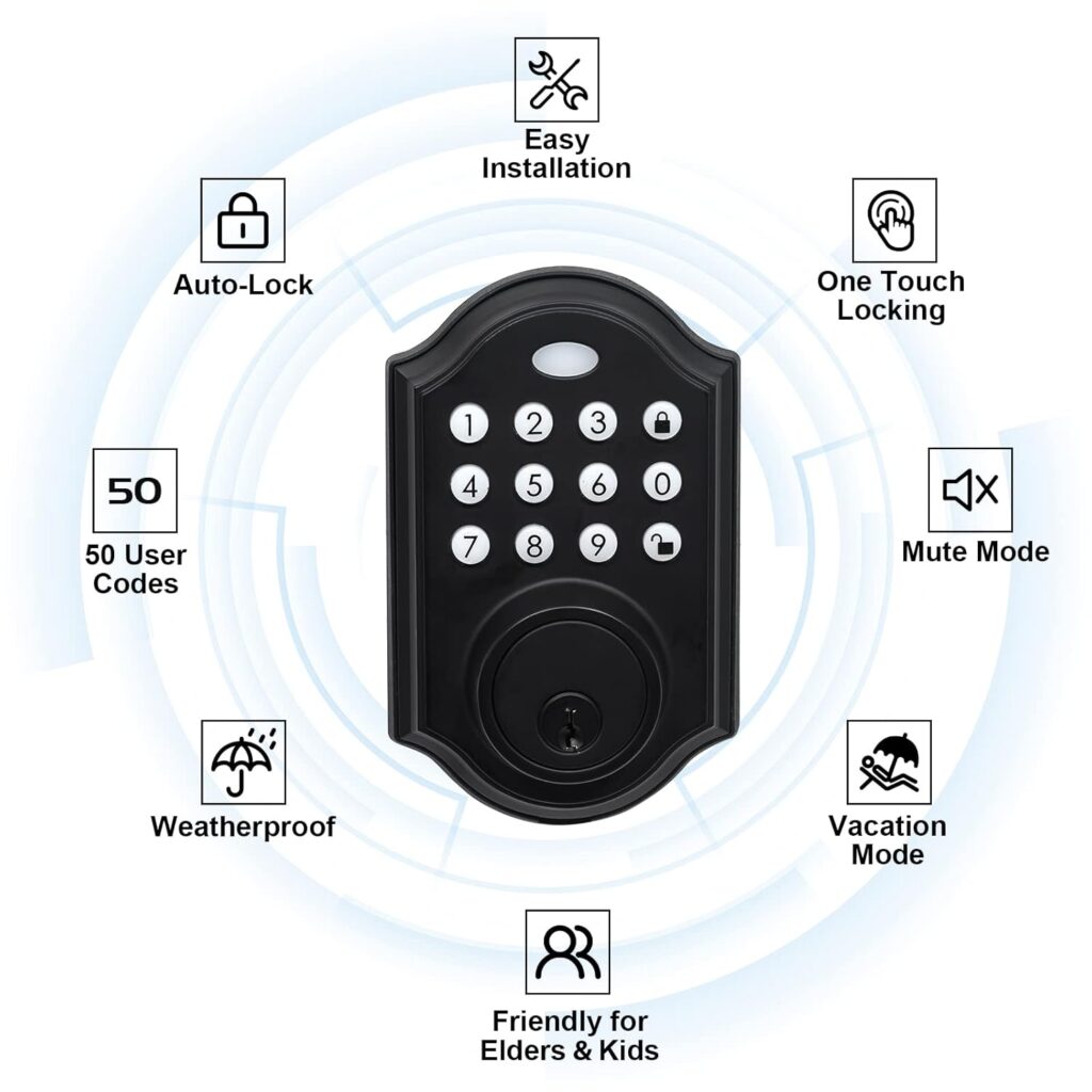 Best Double-Sided Keyless Outdoor Gate Locks