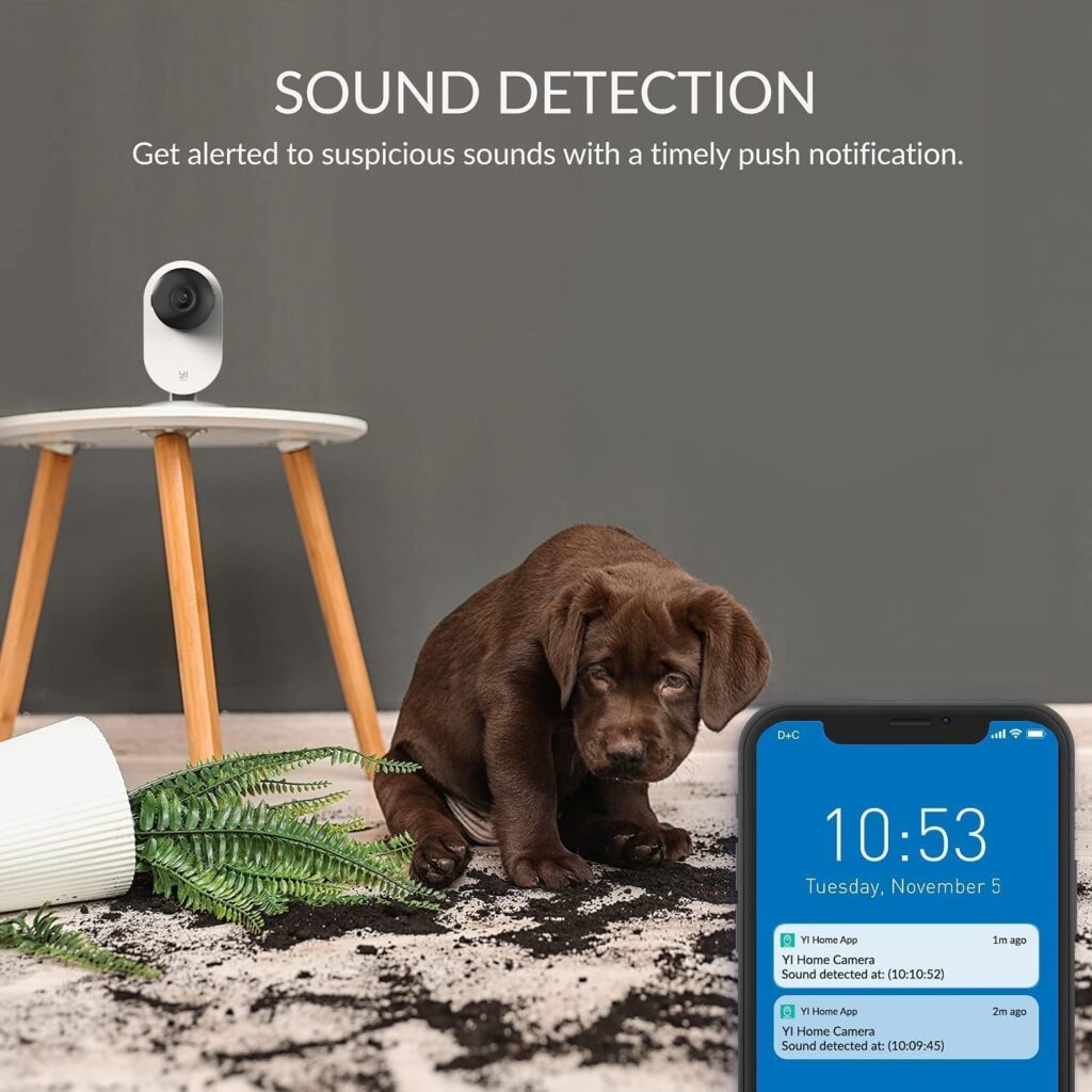 YI Home Security Camera with Audio
