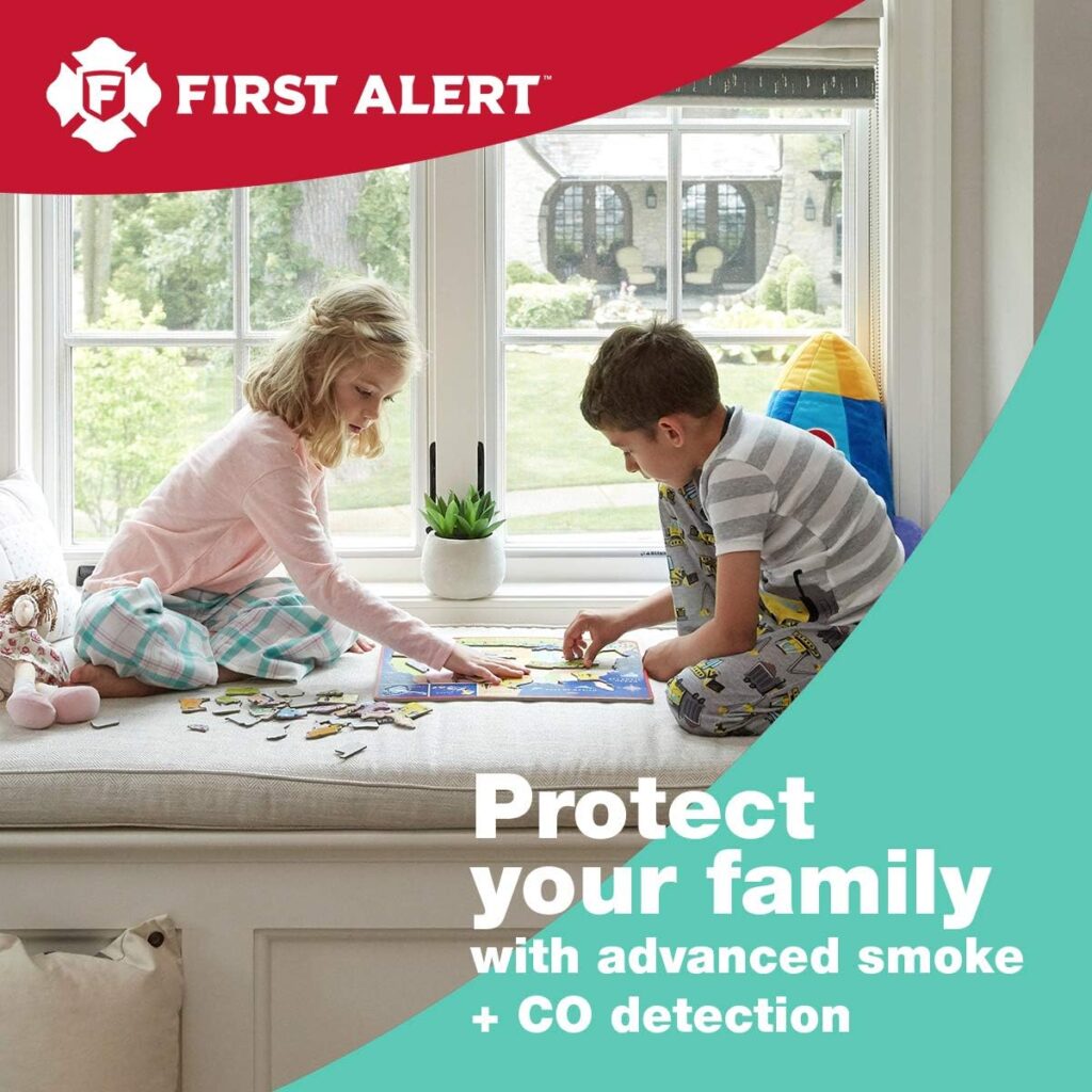  First Alert Powered Alarm SCO5CN Combination Smoke and Carbon Monoxide Detector