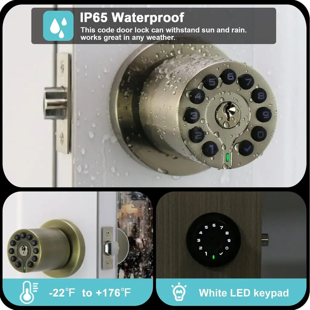 Bedroom Door Locks with Keypad
