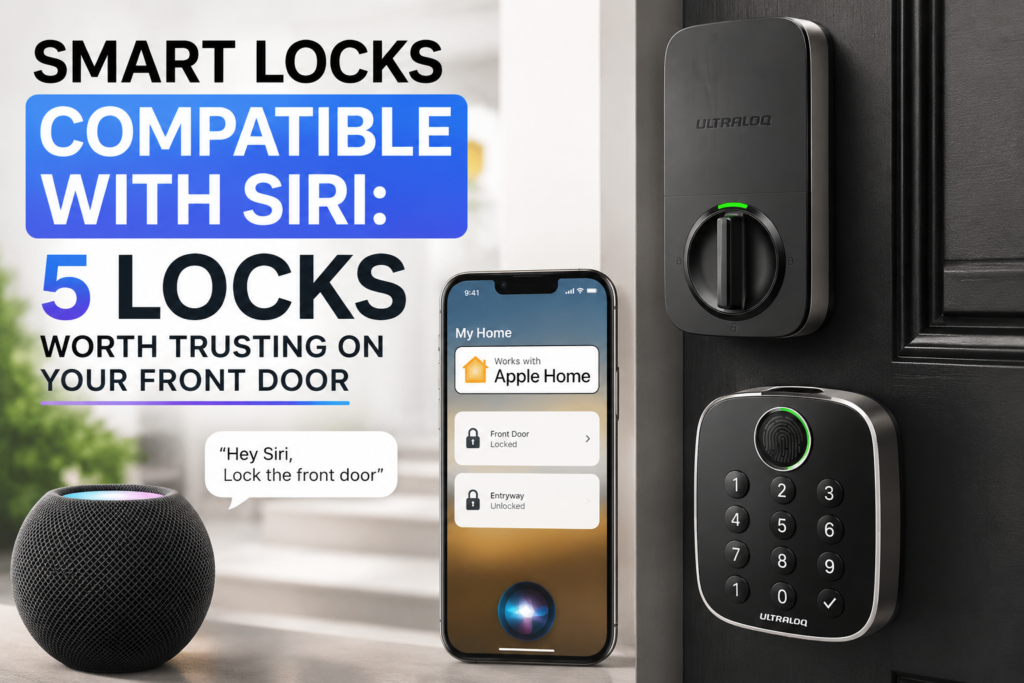 Smart Locks Compatible with Siri