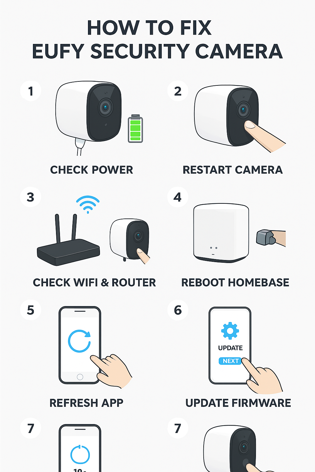How to Fix Eufy Security Camera?