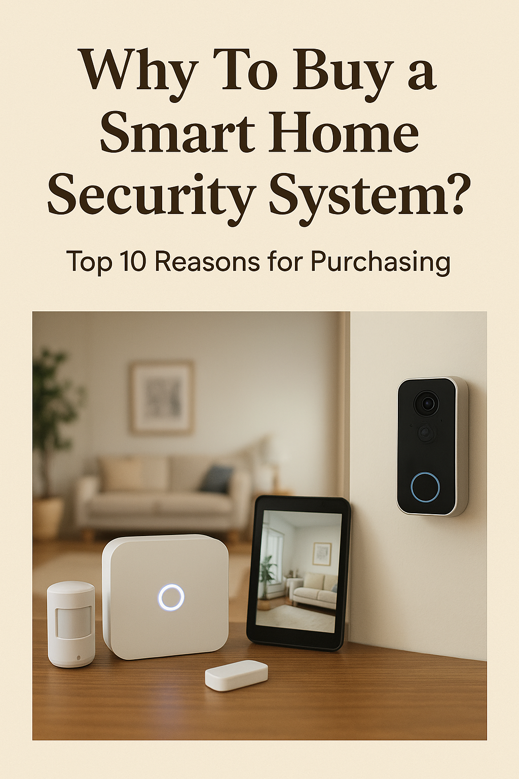 Why To Buy a Smart Home Security System? Top 10 Reasons for Purchasing ...